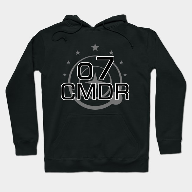 o7 CMDR - Winters Hoodie by Space Cadet Central